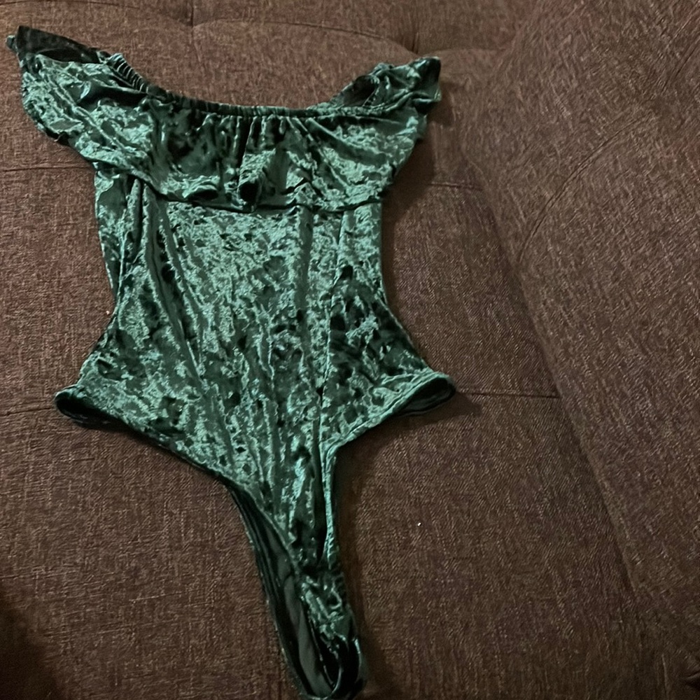 Green bodysuit
